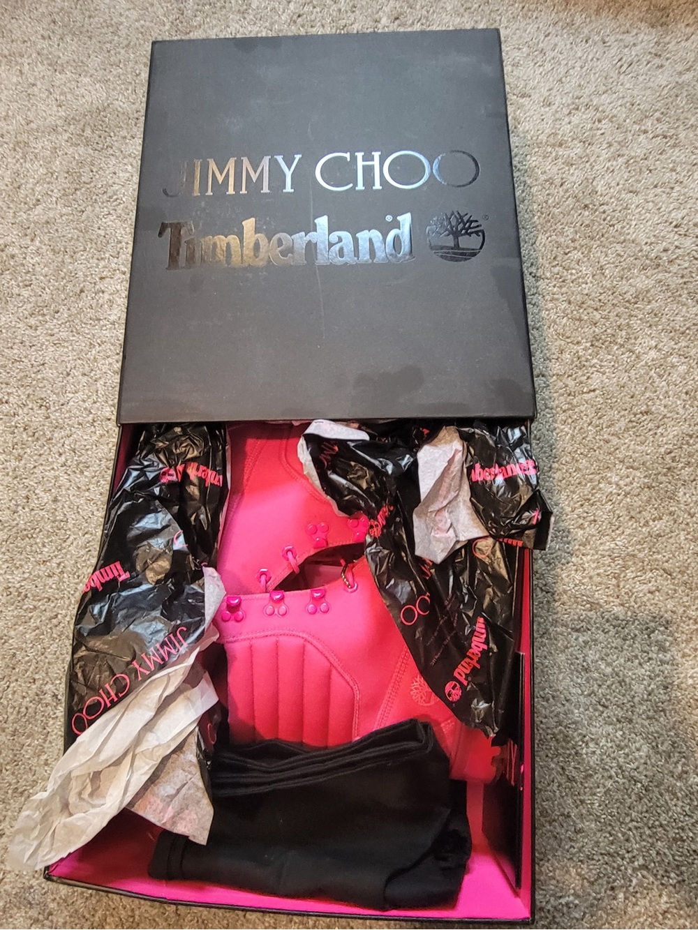 Jimmy Choo x Timbaland Boots